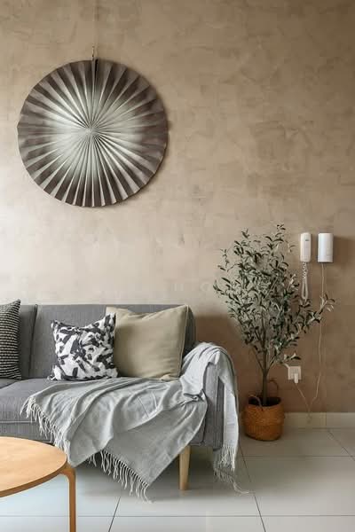 Servis Apartment untuk Dijual di Greenfield Residence - Jun hong - Living Room - PropertyGuru.com.my