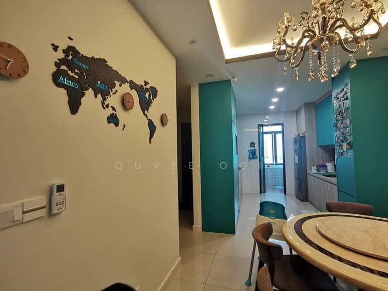 Kondominium untuk Disewa di Iconic Skies - Quvee Ooi - Dining Room - PropertyGuru.com.my