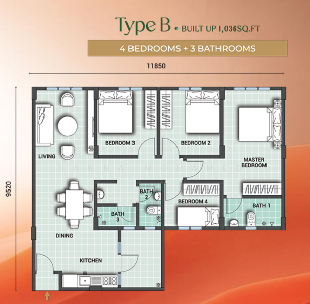 Sentrio Residences @ Senai untuk Untuk Dijual - RM 220,500, Apr 2026 - PropertyGuru.com.my