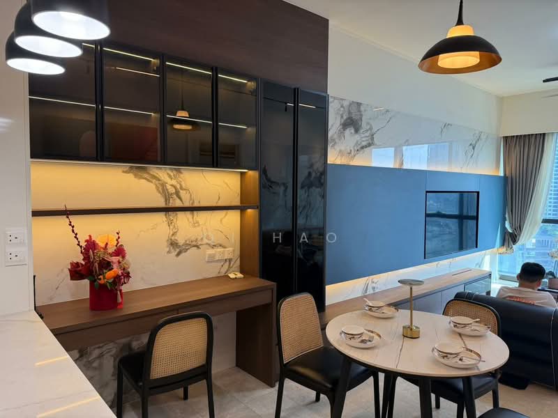 Service Residence for Rent at TRX Residences - QI Hao - Living Room - PropertyGuru.com.my