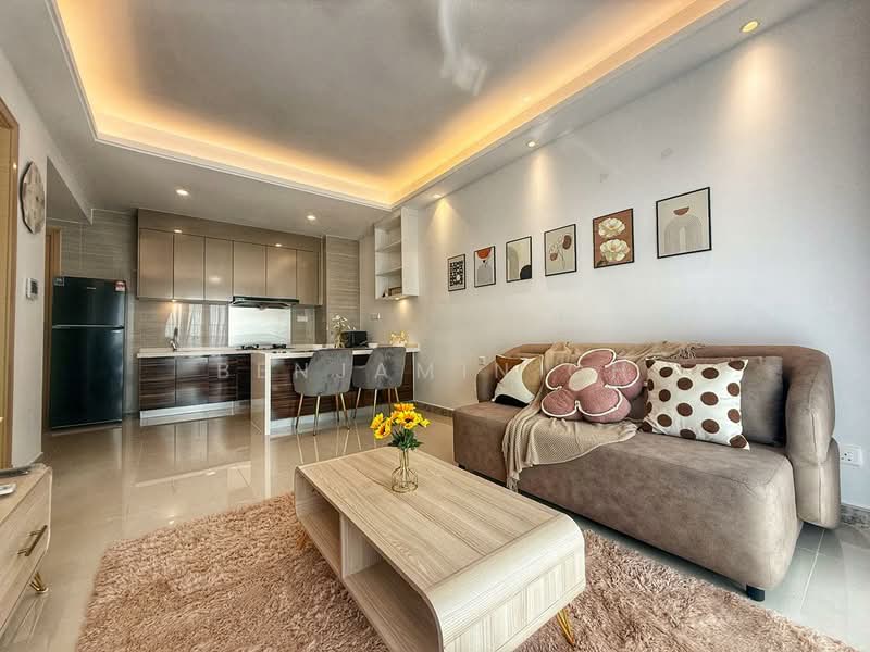 Condominium for Rent at R&F Princess Cove Phase 2-Seine Region - Benjamin Oh - Living Room - PropertyGuru.com.my