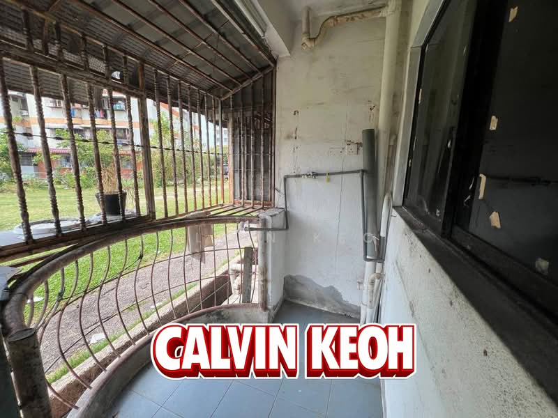 Flat for Sale at Desa Permai Indah Flat - Calvin Keoh - Balcony - PropertyGuru.com.my