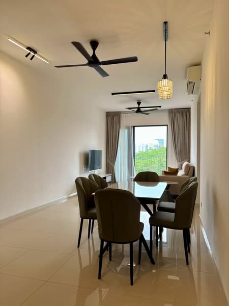 Service Residence for Rent at Sunway Belfield - Rex Tan - Living Room - PropertyGuru.com.my