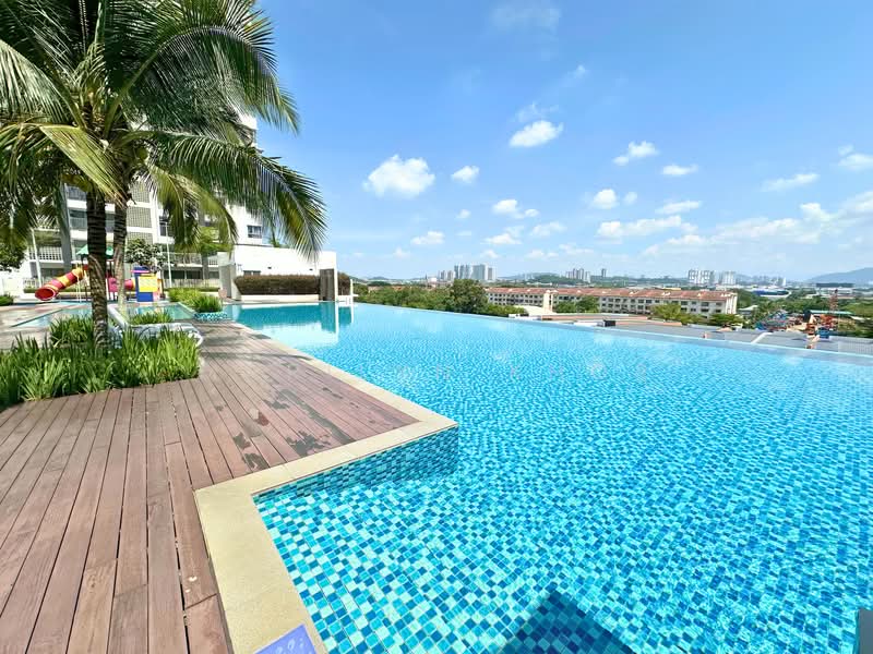 Servis Apartment untuk Dijual di Residensi Sutera 7 - Marilyn Khor - Pool - PropertyGuru.com.my