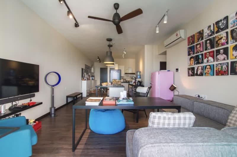 Condominium for Sale at Vertiq - Ben Hew - Living Room - PropertyGuru.com.my