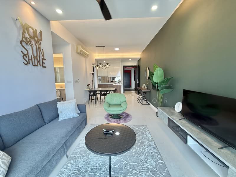 Service Residence for Rent at Setia Sky 88 - Karine Sior - Living Room - PropertyGuru.com.my