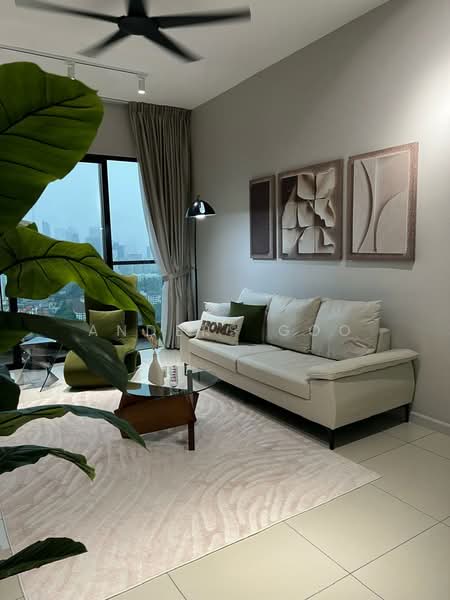 Service Residence for Rent at Duta Park Residences - Anders Goo - Living Room - PropertyGuru.com.my