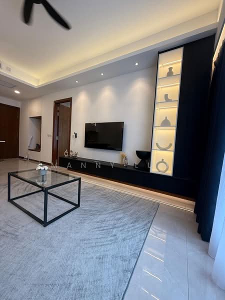 Service Residence for Rent at Core Residence @ TRX - Manny Lum - Living Room - PropertyGuru.com.my