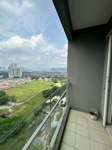 Servis Apartment untuk Dijual di Sentul Village - Key Poh - Balcony - PropertyGuru.com.my