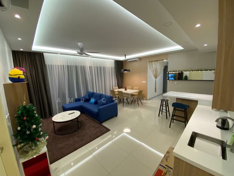 Kondominium untuk Dijual di Sunway Mont Residences - Ambrose Too - Living Room - PropertyGuru.com.my
