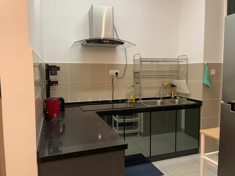 Servis Apartment untuk Dijual di Zentro Residences Serviced Apartment - Levinika . - Kitchen - PropertyGuru.com.my