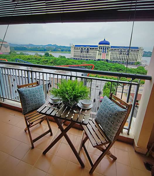 Condominium for Rent at Fortune Park (Suria Perdana) - Chai Ming Hern - Balcony - PropertyGuru.com.my
