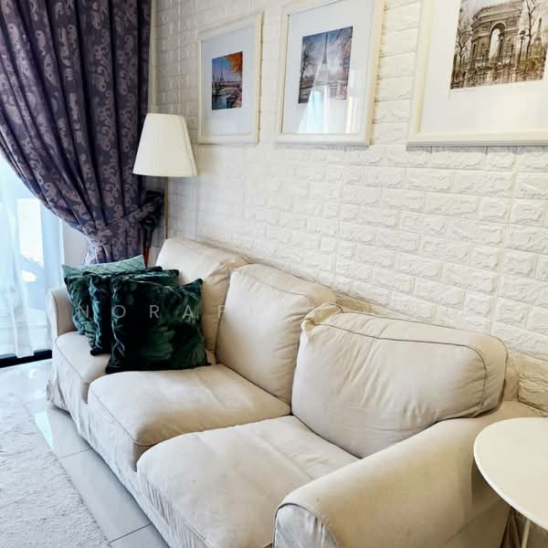 Condominium for Rent at The Haute Gurney - Norafian SMH - Living Room - PropertyGuru.com.my