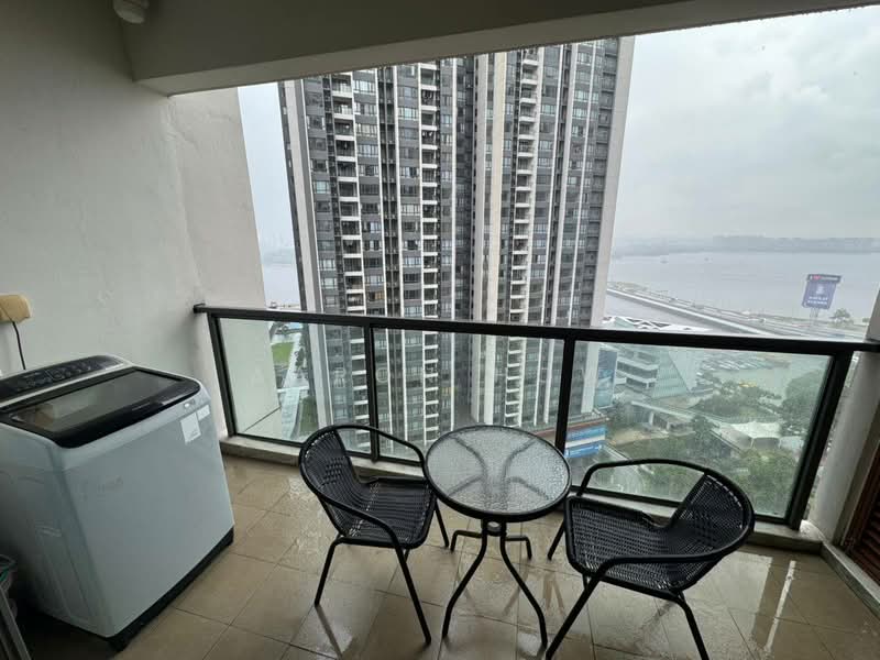 Service Residence for Rent at R&F Princess Cove Phase 1 - Aaron How - Balcony - PropertyGuru.com.my