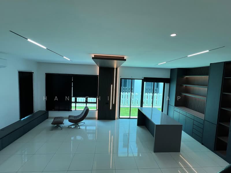 Rumah Berkembar untuk Dijual di Bandar Cassia (Batu Kawan) - Han Chien Yeap - Living Room - PropertyGuru.com.my