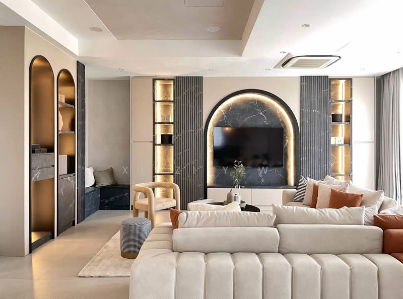 Zero-Lot Bungalow for Rent in Bangsar (Kuala Lumpur) - Xinzi Yew - Living Room - PropertyGuru.com.my