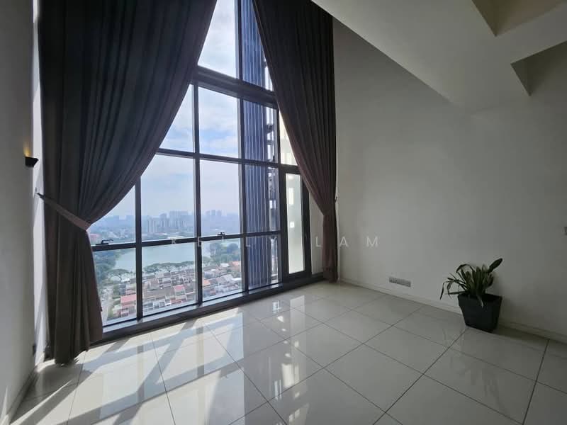 Service Residence for Rent at M City - Kelly Lam - Living room Lake view - PropertyGuru.com.my