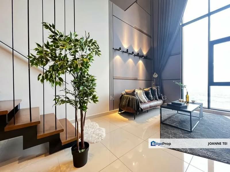 Service Residence for Sale at Aricia Residences - Jordan Fong - Living Room - PropertyGuru.com.my