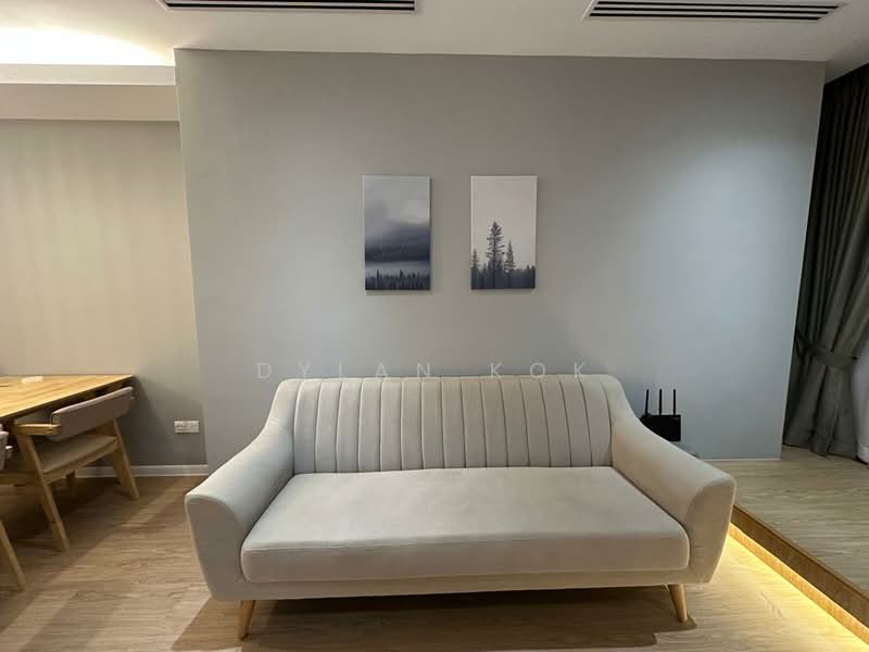 Service Residence for Rent at Serviced Residence @ Binjai 8 - Dylan Kok - Living Room - PropertyGuru.com.my