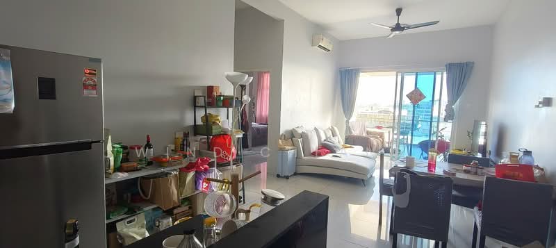Servis Apartment untuk Disewa di Skypod Residence - Wind Cheang - Living Room - PropertyGuru.com.my