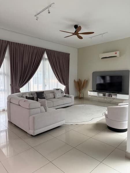 Rumah Teres untuk Disewa di Iskandar Puteri (Nusajaya) (Johor) - Jessica Boey - Living Room - PropertyGuru.com.my
