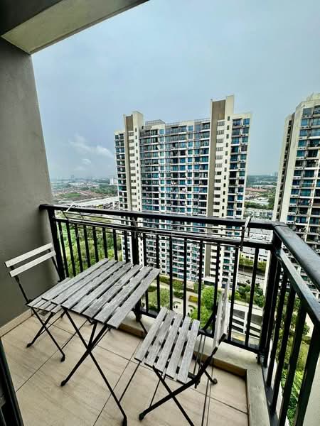Service Residence for Rent at Country Garden Central Park - Pauline Goh - Balcony - PropertyGuru.com.my