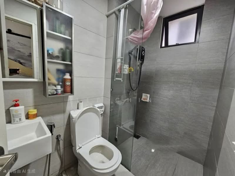 Servis Apartment untuk Disewa di Ashino @ Gravit8 - Lee Chin - Bathroom - PropertyGuru.com.my