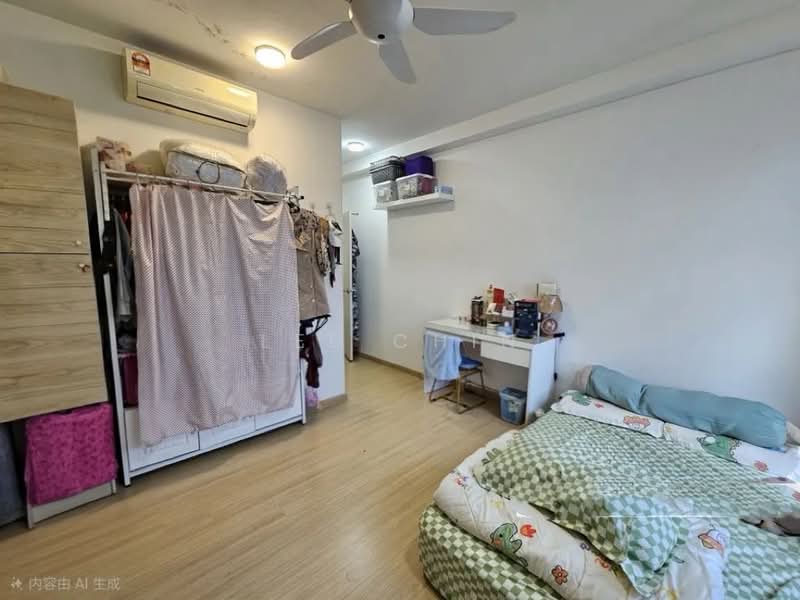 Servis Apartment untuk Disewa di Ashino @ Gravit8 - Lee Chin - Bedroom - PropertyGuru.com.my