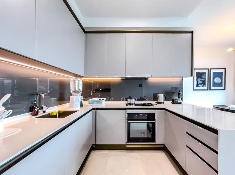 Servis Apartment untuk Dijual di Alpinia Residences - JV Voon - Kitchen - PropertyGuru.com.my