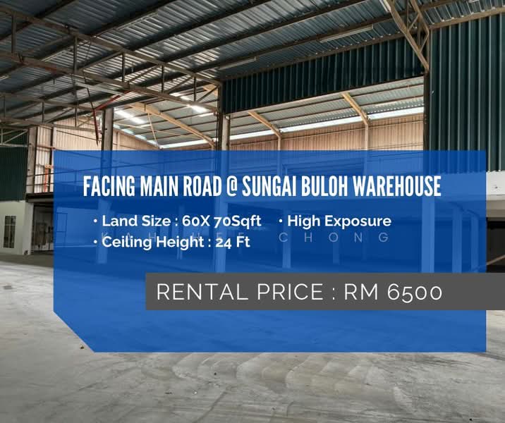 Warehouse for Rent in Sungai Buloh (Selangor) - Kah Hee Chong - PropertyGuru.com.my