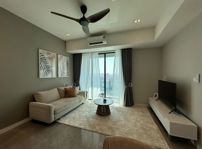 Servis Apartment untuk Disewa di Ooak Serviced Apartments @ Kiara 163 - Tony Ong - Living Room - PropertyGuru.com.my