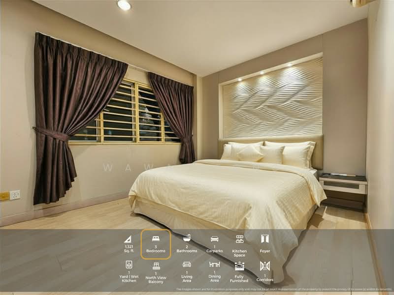 Condominium for Rent at Perdana Emerald - Wawa Leong - Bedroom - PropertyGuru.com.my