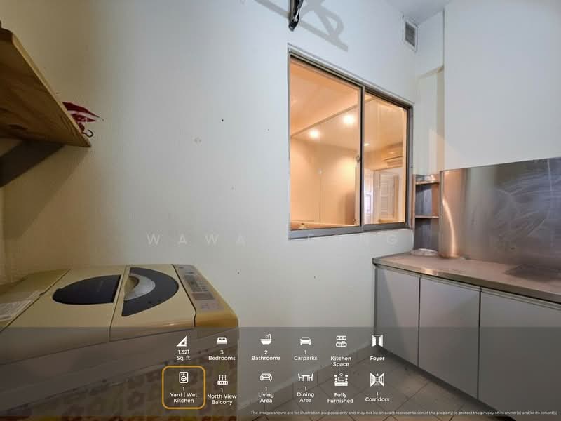 Condominium for Rent at Perdana Emerald - Wawa Leong - Kitchen - PropertyGuru.com.my