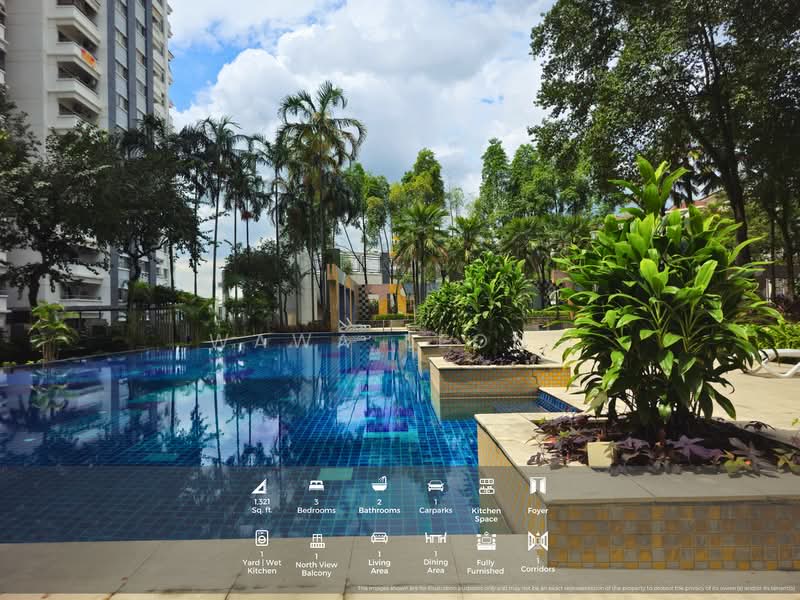 Condominium for Rent at Perdana Emerald - Wawa Leong - Balcony - PropertyGuru.com.my