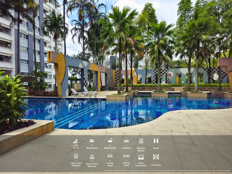 Condominium for Rent at Perdana Emerald - Wawa Leong - Kitchen - PropertyGuru.com.my