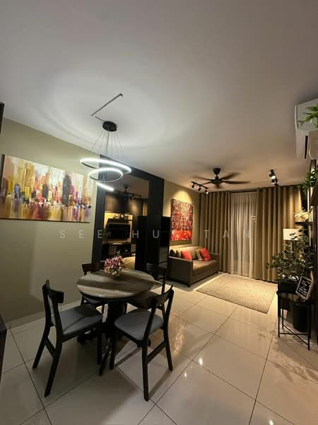 Service Residence for Rent at GAIA Residences - See Hui Tan - Living Room - PropertyGuru.com.my