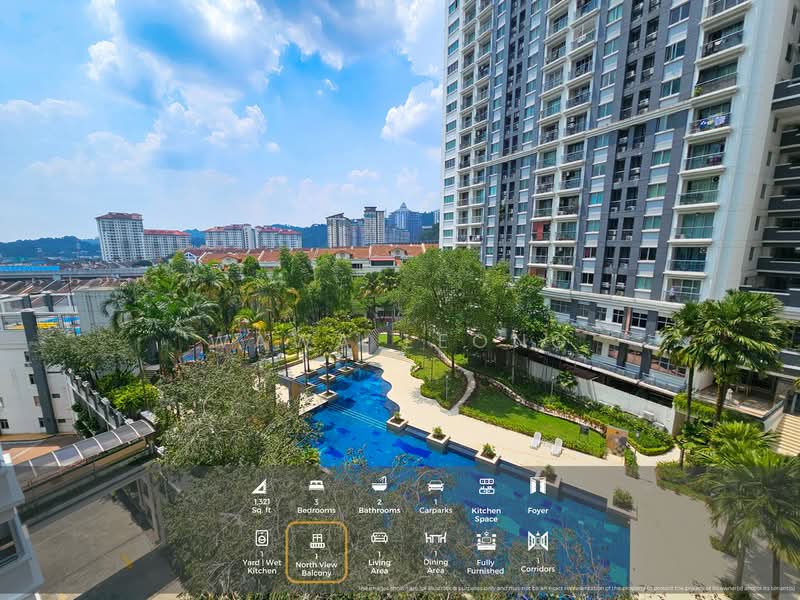 Perdana Emerald untuk Untuk Dijual - RM 610,000, Apr 2026 - Balcony - PropertyGuru.com.my