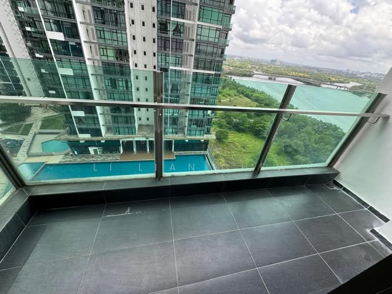 Service Residence for Rent at Wave @ Marina Cove - Li Lian Chew - Balcony - PropertyGuru.com.my