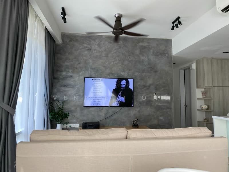 Servis Apartment untuk Disewa di The Ridge - Venice Tiong - Living Room - PropertyGuru.com.my
