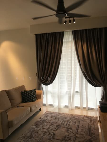 Servis Apartment untuk Disewa di The Ridge - Venice Tiong - Living Room - PropertyGuru.com.my
