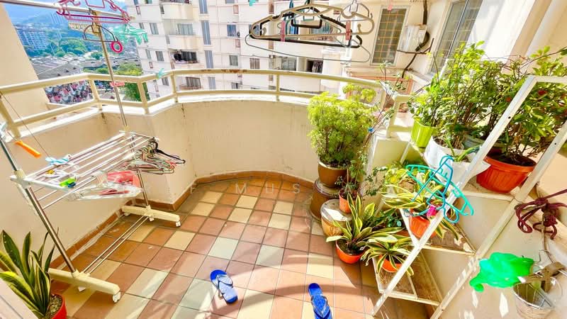 Apartment for Sale at Astaka Heights Apartments - Arif Mustapha - Balcony - PropertyGuru.com.my