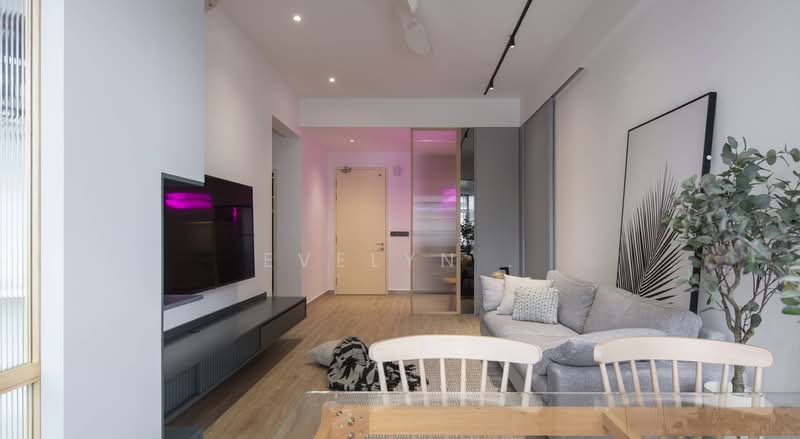 Servis Apartment untuk Dijual di The Clio 2 Residences - Evelyn . - Living Room - PropertyGuru.com.my