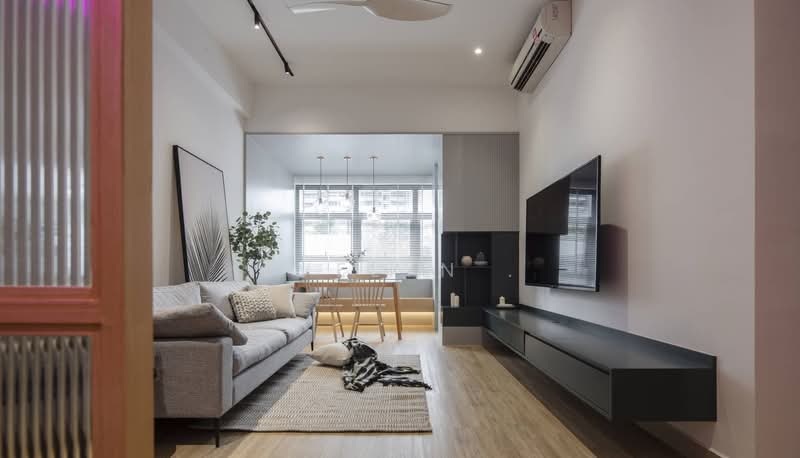 Servis Apartment untuk Dijual di The Clio 2 Residences - Evelyn . - Living Room - PropertyGuru.com.my