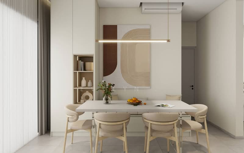 Servis Apartment untuk Dijual di The Clio 2 Residences - Evelyn . - Dining Room - PropertyGuru.com.my