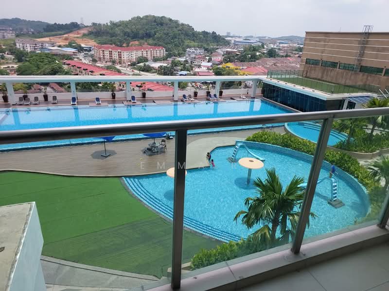 Servis Apartment untuk Dijual di Amerin Residence - Emma R - Pool - PropertyGuru.com.my