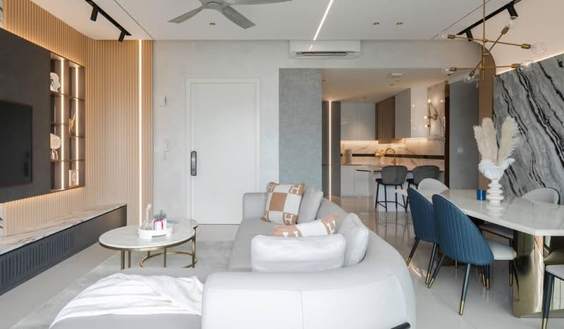 Condominium for Sale at Ceria Residences, Cyberjaya - Evelyn . - Living Room - PropertyGuru.com.my