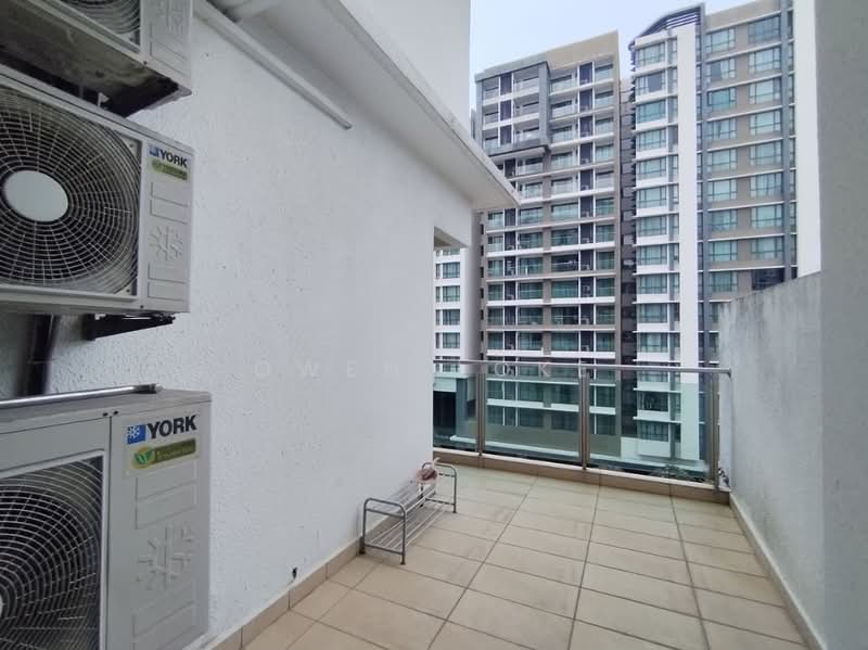 Servis Apartment untuk Disewa di Medalla @ Oasis Corporate Park - Owen Loke - Balcony - PropertyGuru.com.my