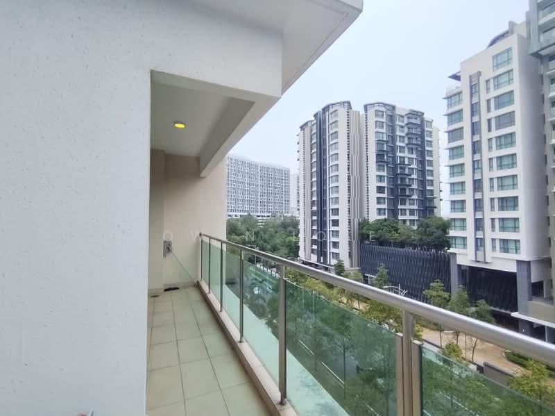 Servis Apartment untuk Disewa di Medalla @ Oasis Corporate Park - Owen Loke - Balcony - PropertyGuru.com.my
