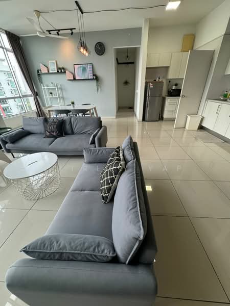 Servis Apartment untuk Dijual di Greenfield Regency - Shirley Yap - Living Room - PropertyGuru.com.my