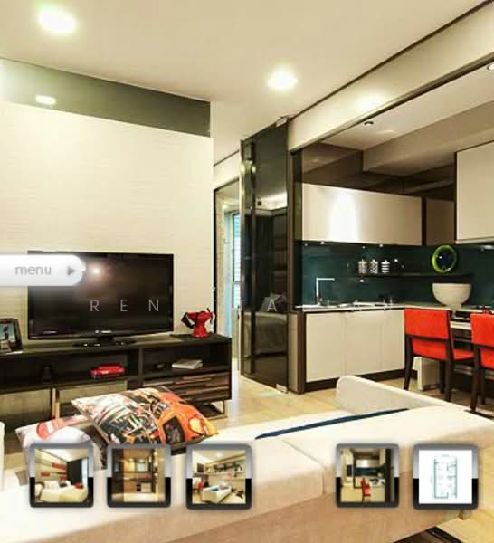 Service Residence for Rent at Verve Suites - Renetta Jau - Living Room - PropertyGuru.com.my